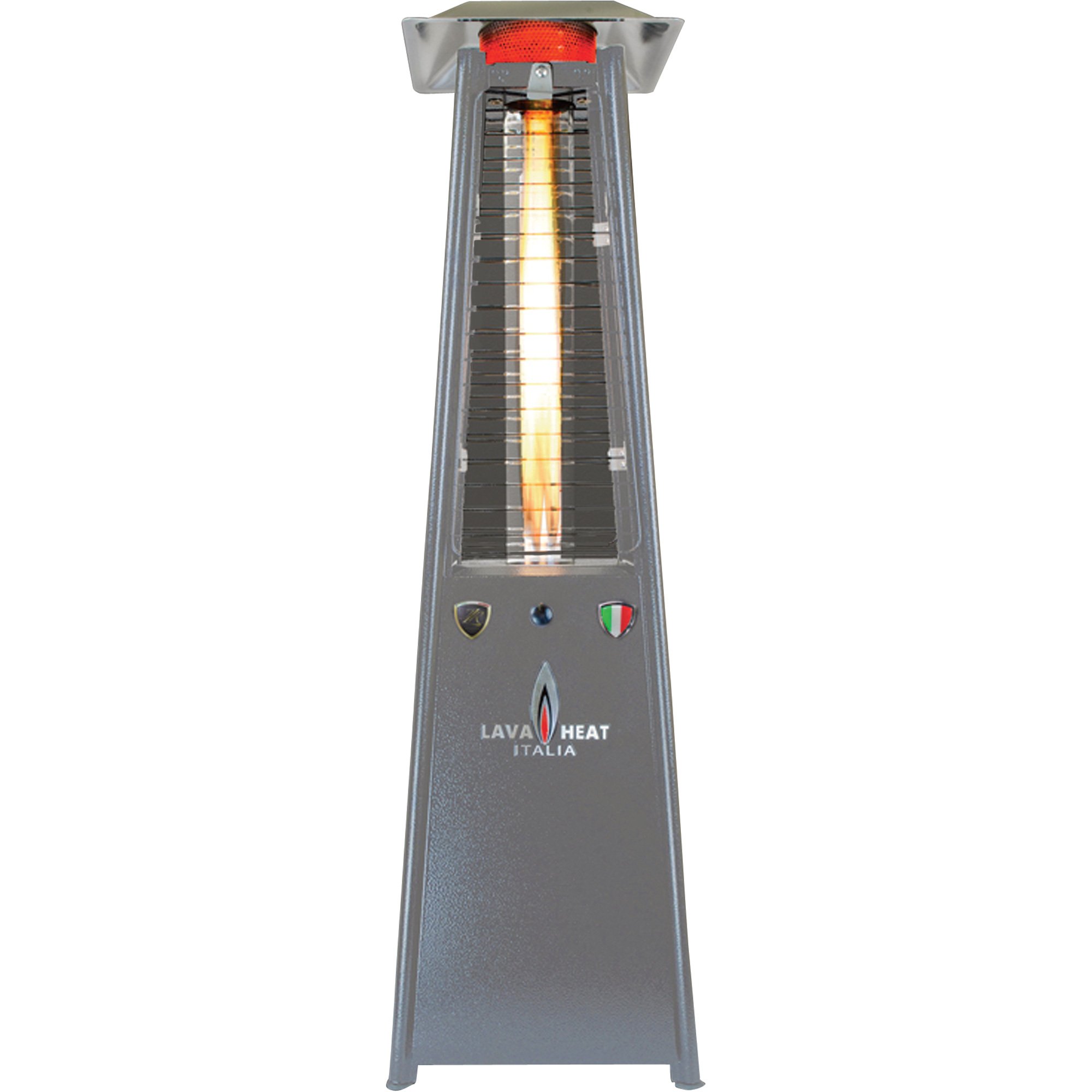 Lava Heat Italia Mini Tabletop Outdoor Heater — 27,000 BTU, Stainless Steel Finish, Model# 851270003822